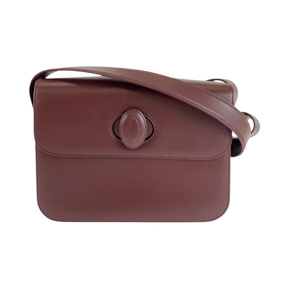 Cartier Must Line Leather Shoulder Bag - Picture 1 of 6